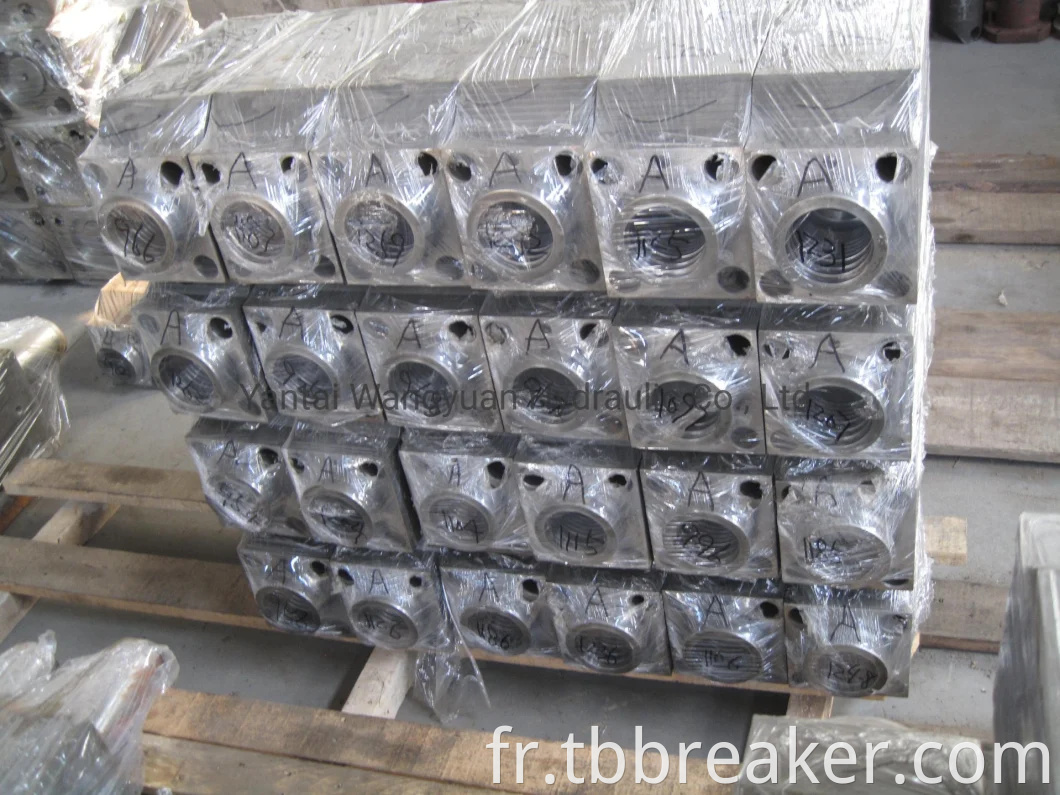 Hydraulic Hammer Back Head Breaker Pièces de rechange Breaker Back Back